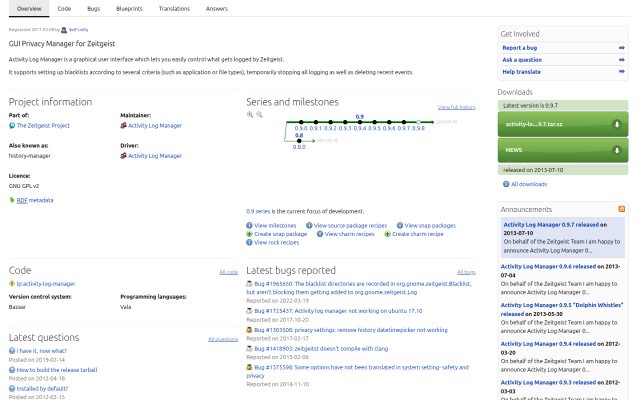 Activity Log Manager