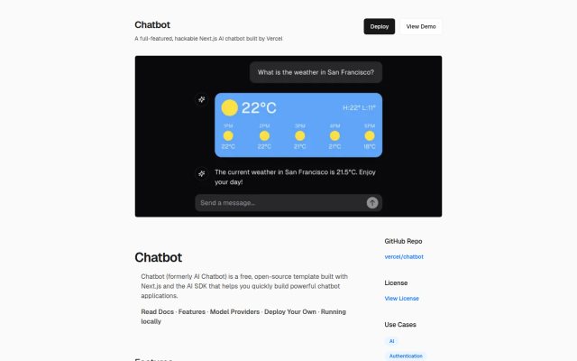Vercel AI Chatbot