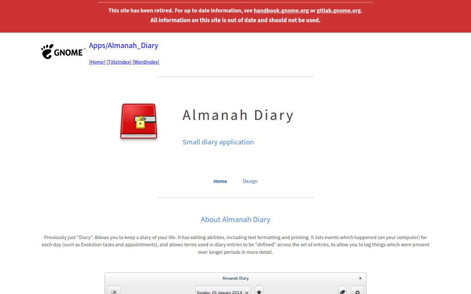 Almanah Diary
