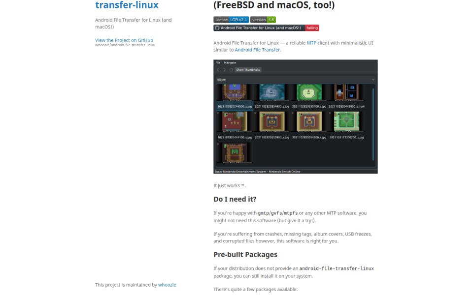 Android File Transfer