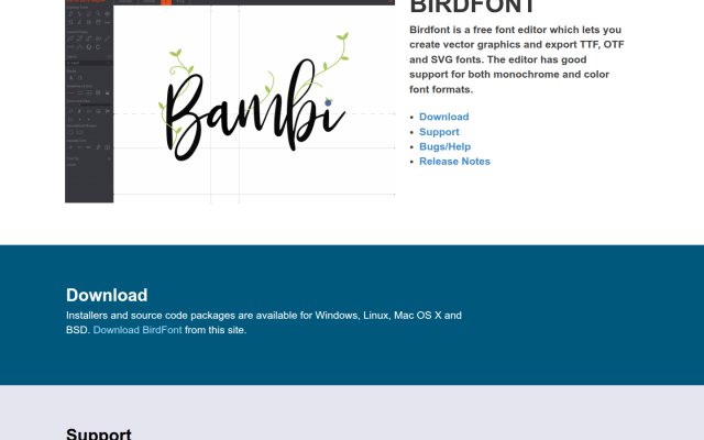 Birdfont