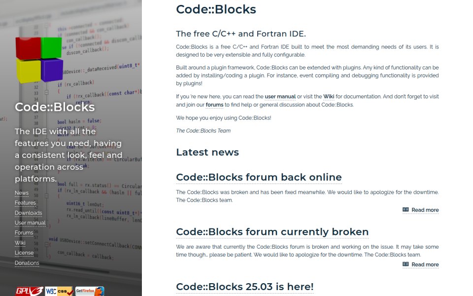 Code::Blocks IDE