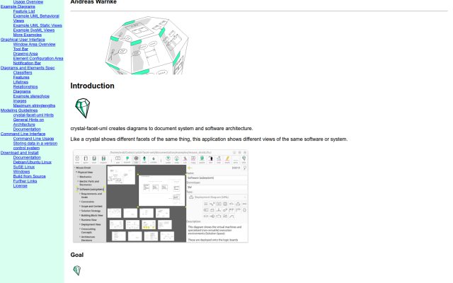 Crystal-Facet-Uml