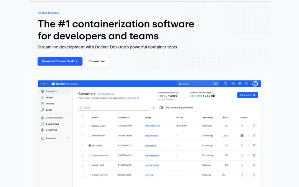 Docker Desktop