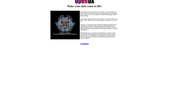 OpenDX Data Explorer