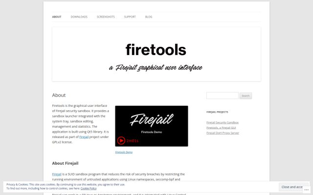 Firejail Configuration Wizard