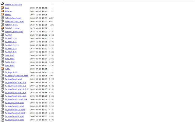 fv FITS Editor