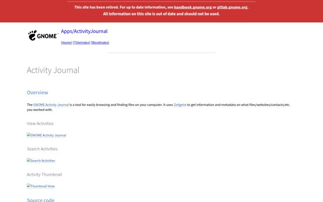 Activity Journal
