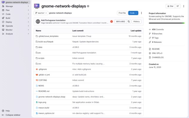 GNOME Network Displays