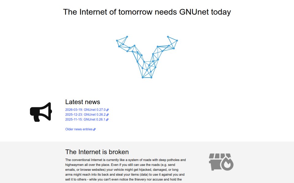 GNUnet Secured P2P
