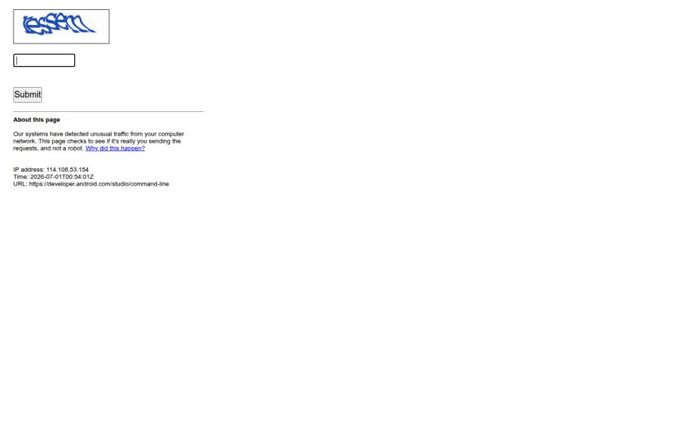Android Build Tools 33.0.3 설치기
