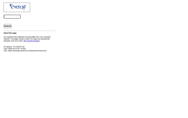 Android Command-line Tools 1.0 설치기