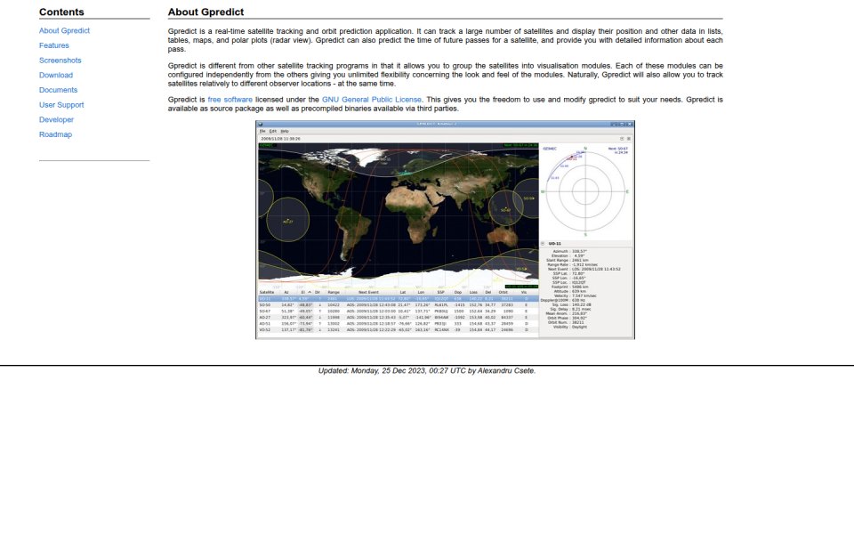 Gpredict
