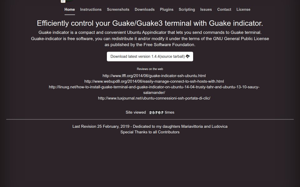 Guake Indicator