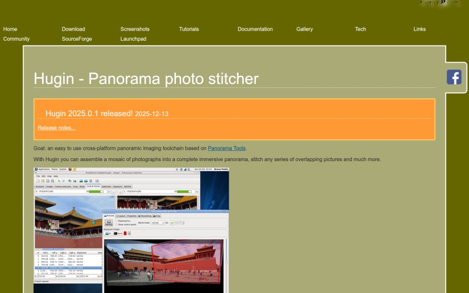 Hugin Panorama Creator