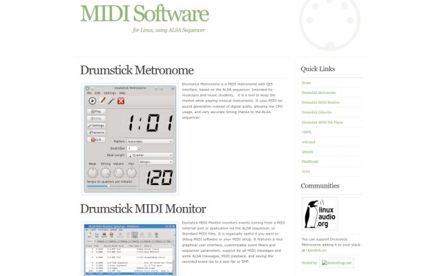 Drumstick Metronome