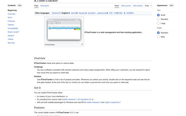 KTimeTracker