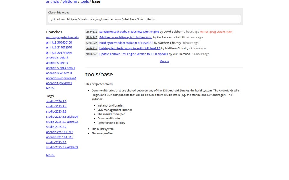 Libandroid Tools Dvlib Java