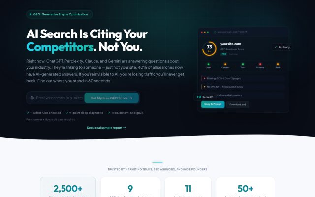 GEOScore