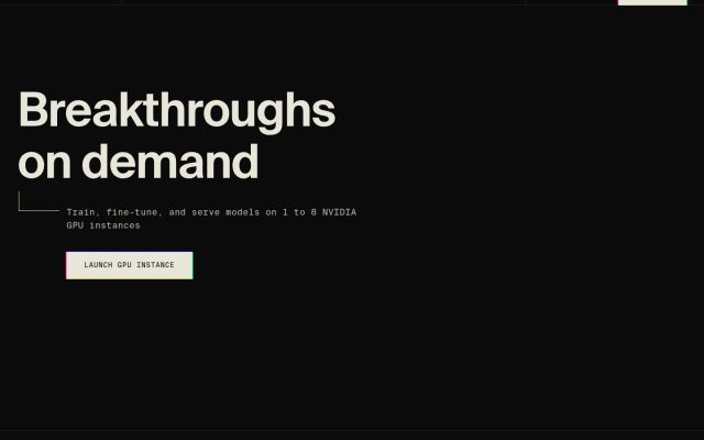 Lambda Cloud