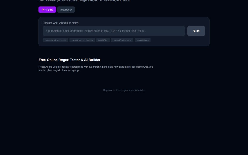 RegexAI