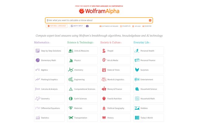 Wolfram Alpha