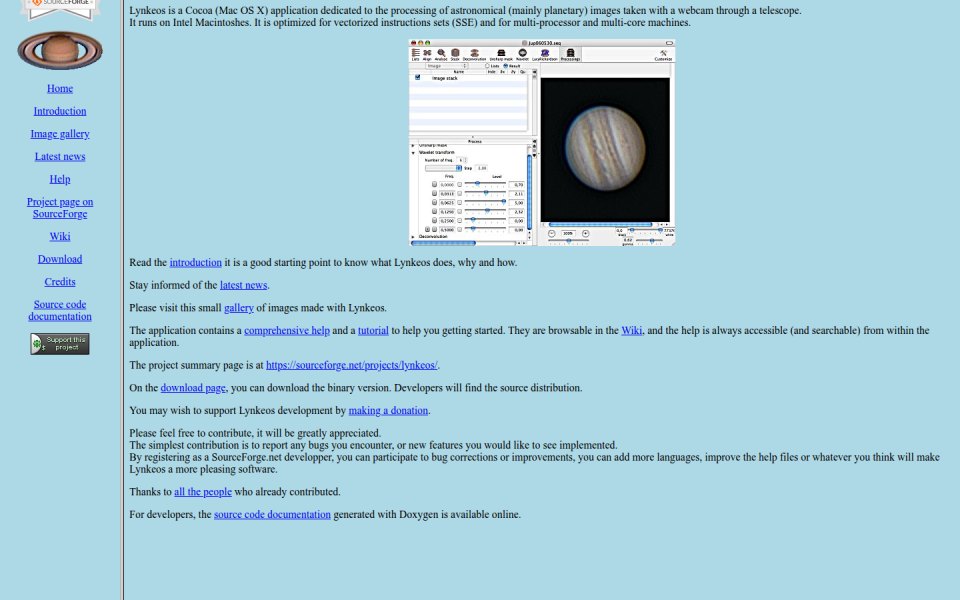 Lynkeos Image Processor