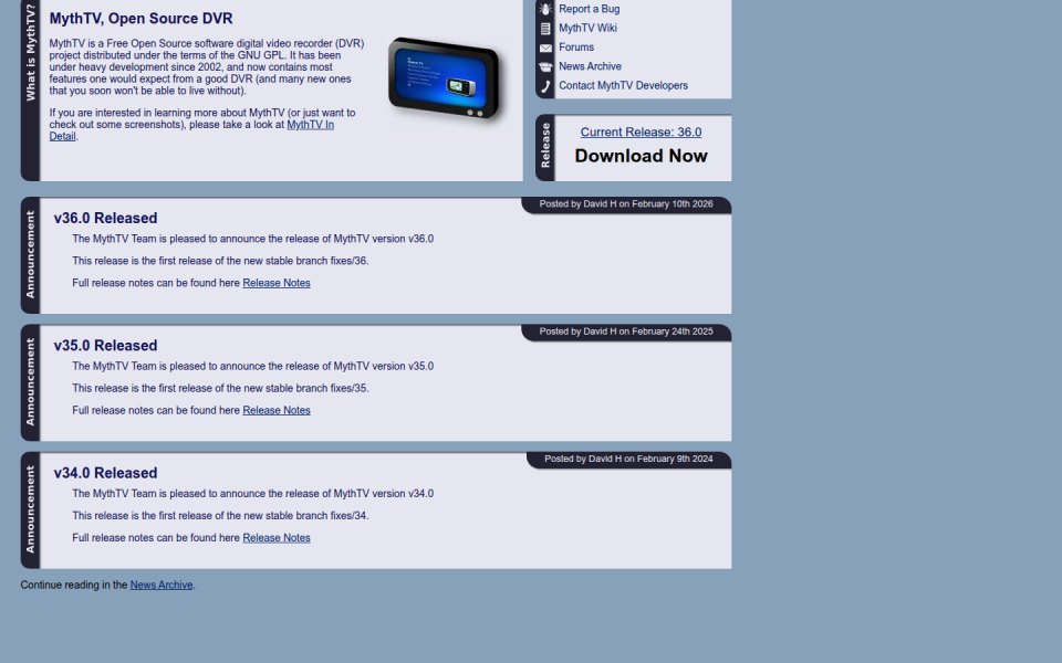 MythTV Frontend