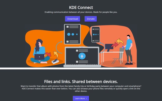 Nautilus KDE Connect