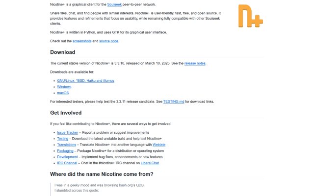 Nicotine+