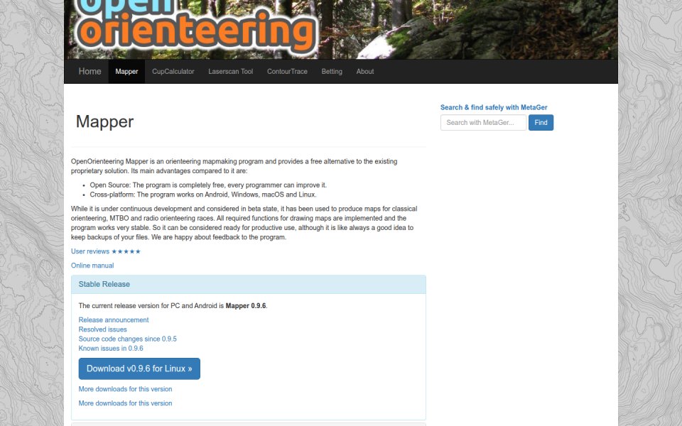 OpenOrienteering Mapper