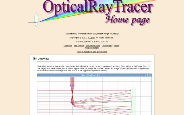 OpticalRayTracer