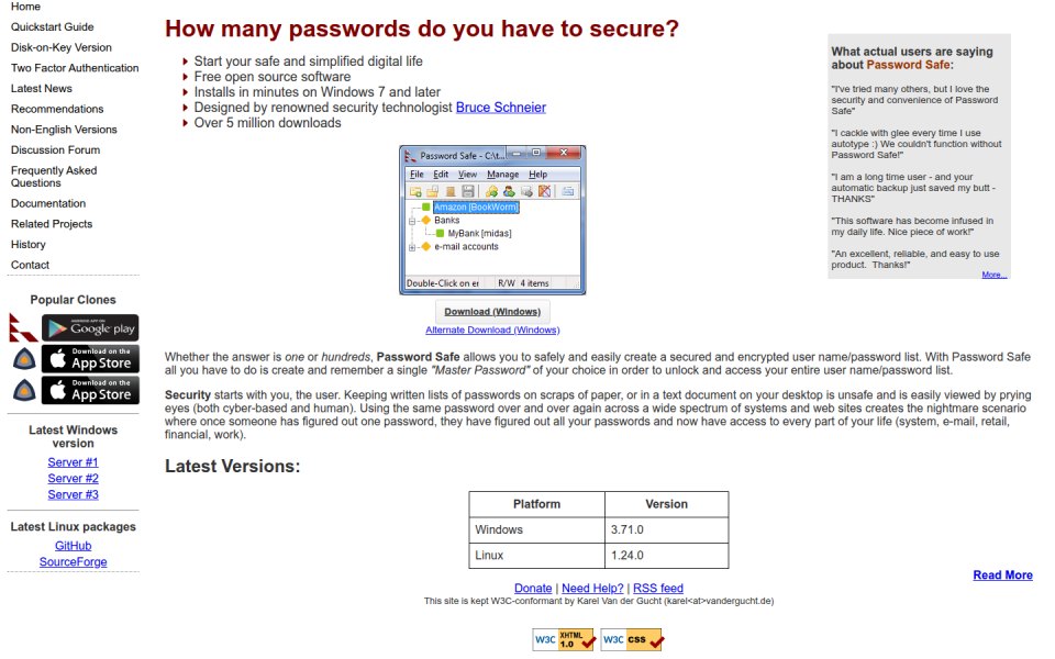 PasswordSafe