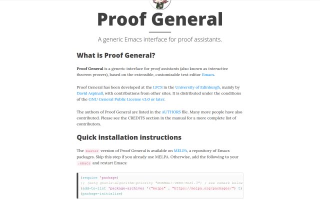 Proof General