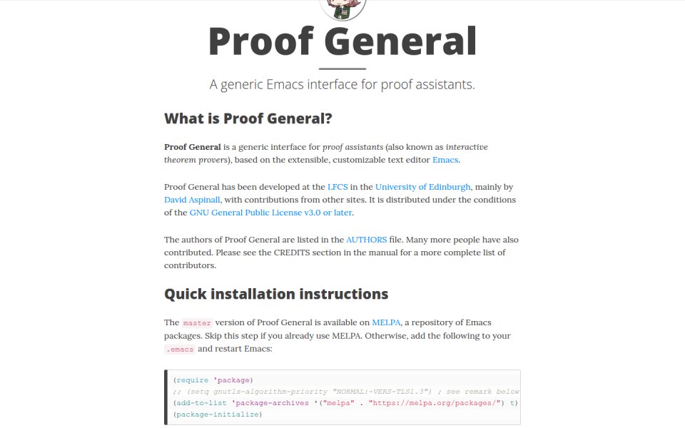Proof General