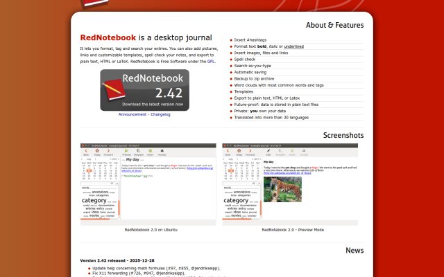 RedNotebook