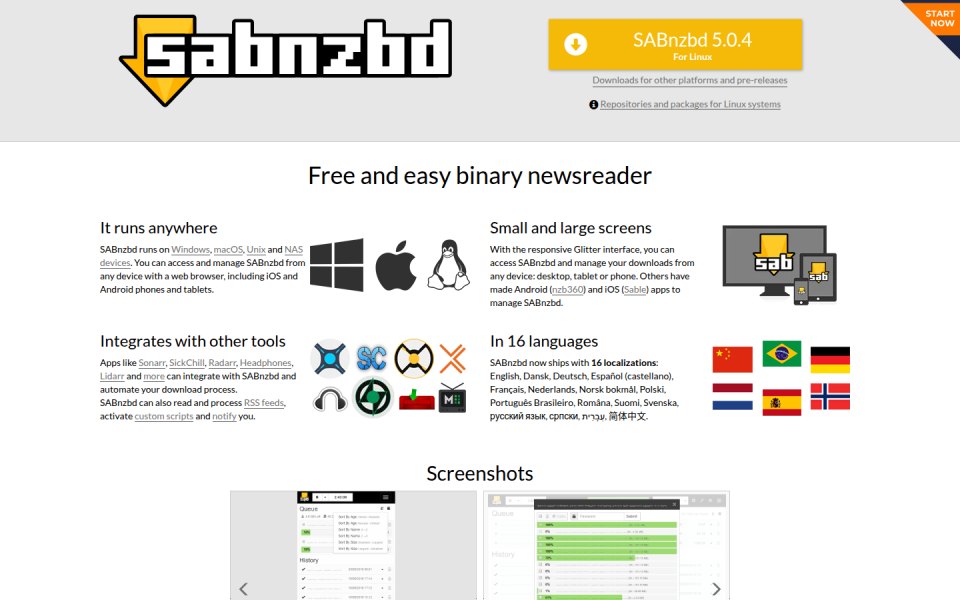 SABnzbd+