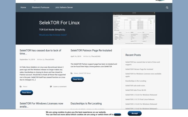 SelekTOR Proxy Reset