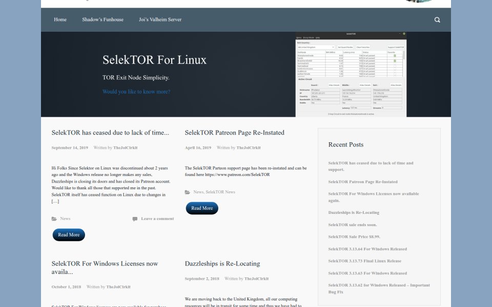 SelekTOR Proxy Reset