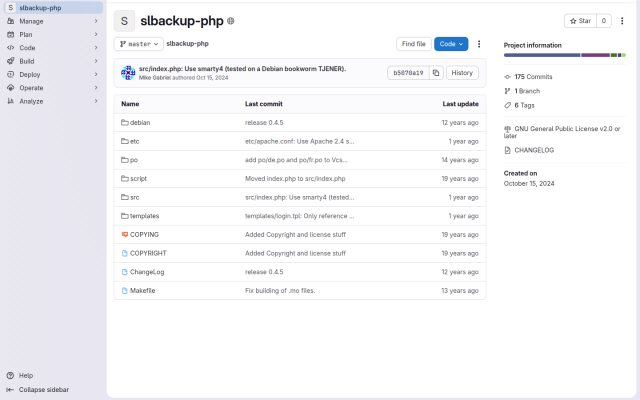 Slbackup-Php