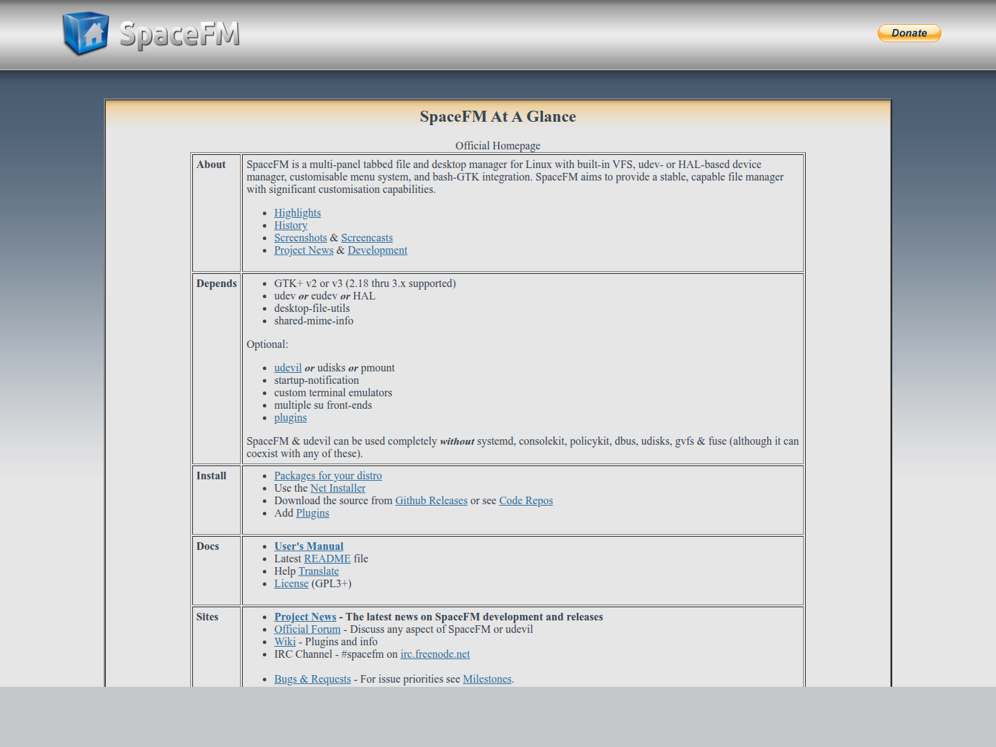 SpaceFM File Search