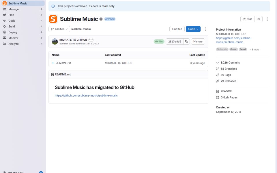 Sublime Music