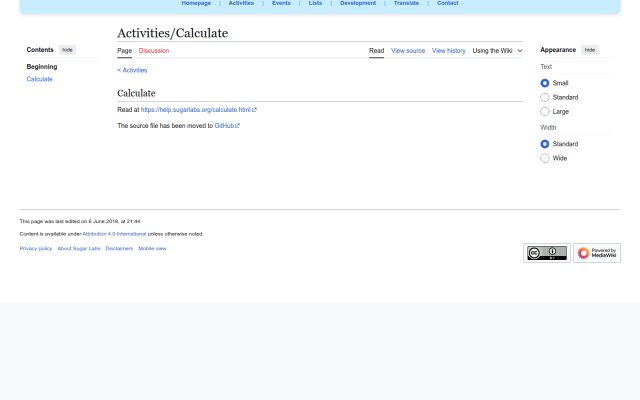 Calculate