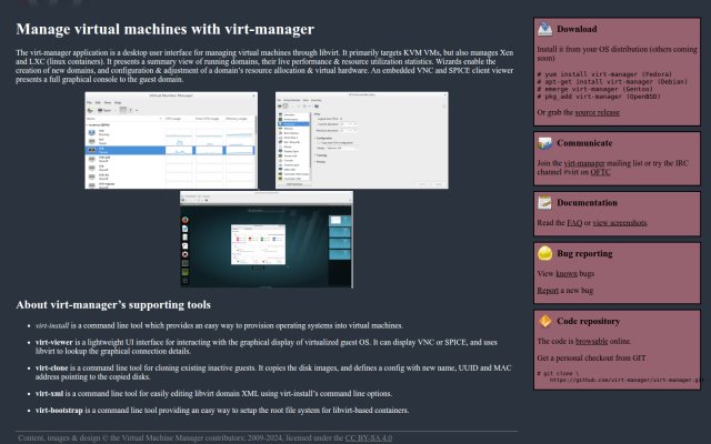 Virtual Machine Manager
