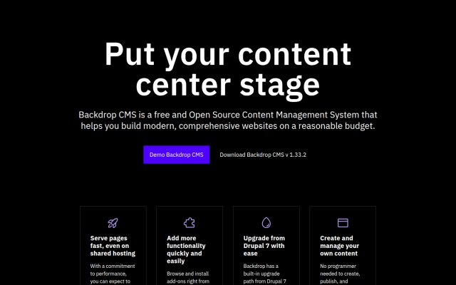 Backdrop CMS