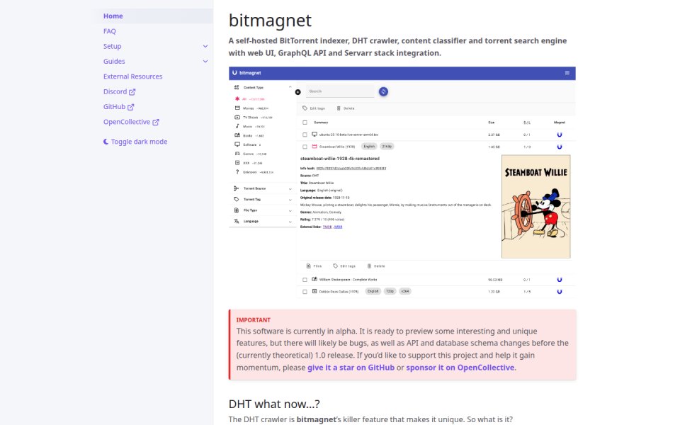 Bitmagnet