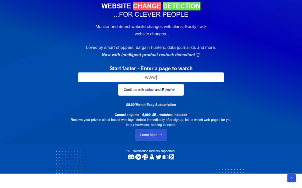 Changedetection.Io
