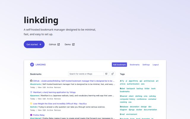 Linkding