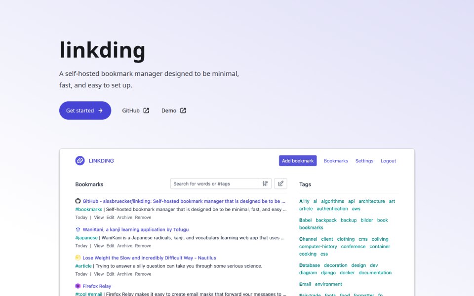 Linkding