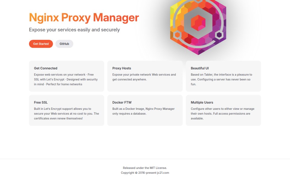 Nginx Proxy Manager